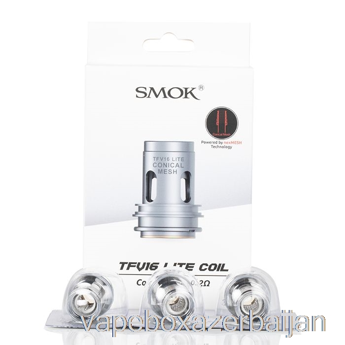 Vape Baku SMOK TFV16 LITE Replacement Coils 0.2ohm Conical Mesh Coils